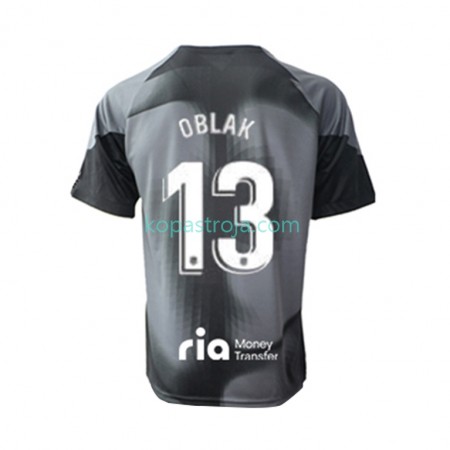 Billiga Fotbollströjor Atlético Madrid Jan Oblak 13 Målvakt Borta tröja 2022/23 Kortärmad